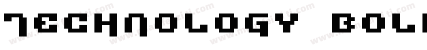 Technology Bold ltal字体转换